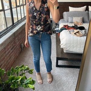 Anthropologie 100% Silk Blouse
